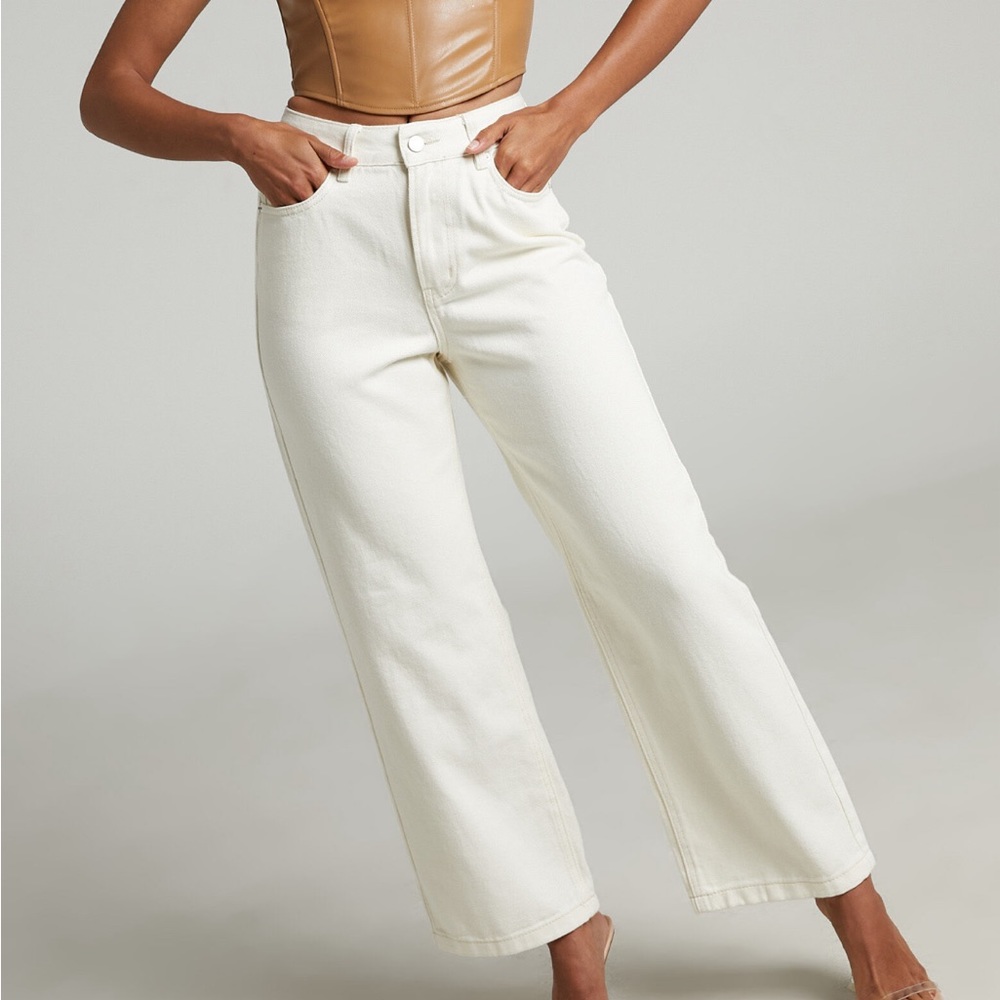 Showpo Maxime Wide Leg Jeans NWT